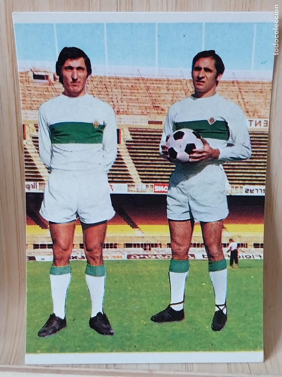 Cromos de F&uacute;tbol: CANOS - BONET ELCHE RUIROMER A&Ntilde;O 1975 75 76 CROMO 42 --*-* SIN PEGAR NUNCA ROMERO