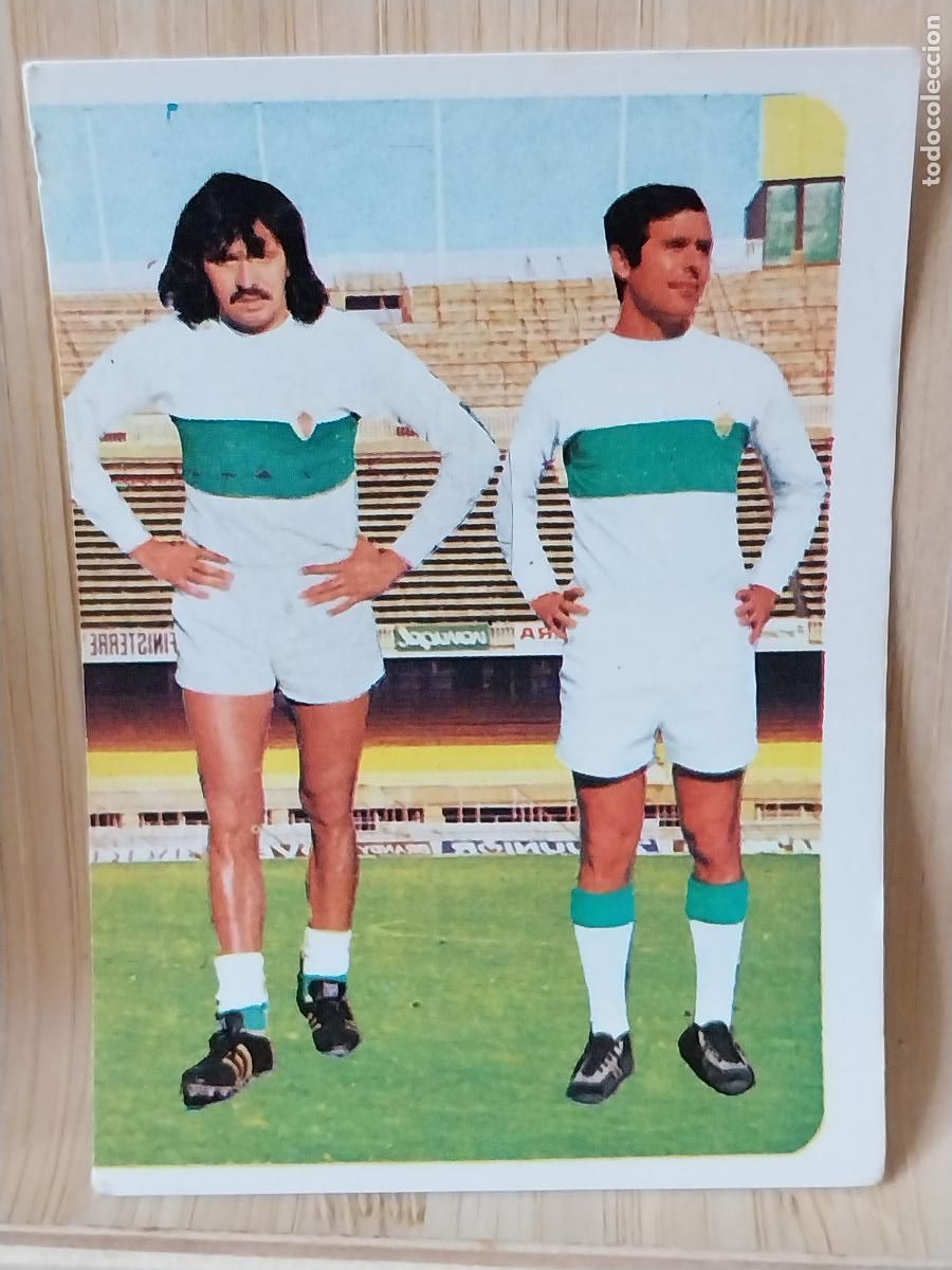 Cromos de F&uacute;tbol: J CANO - ESCOBAR ELCHE RUIROMER A&Ntilde;O 1975 75 76 CROMO 44 --*-* SIN PEGAR NUNCA ROMERO