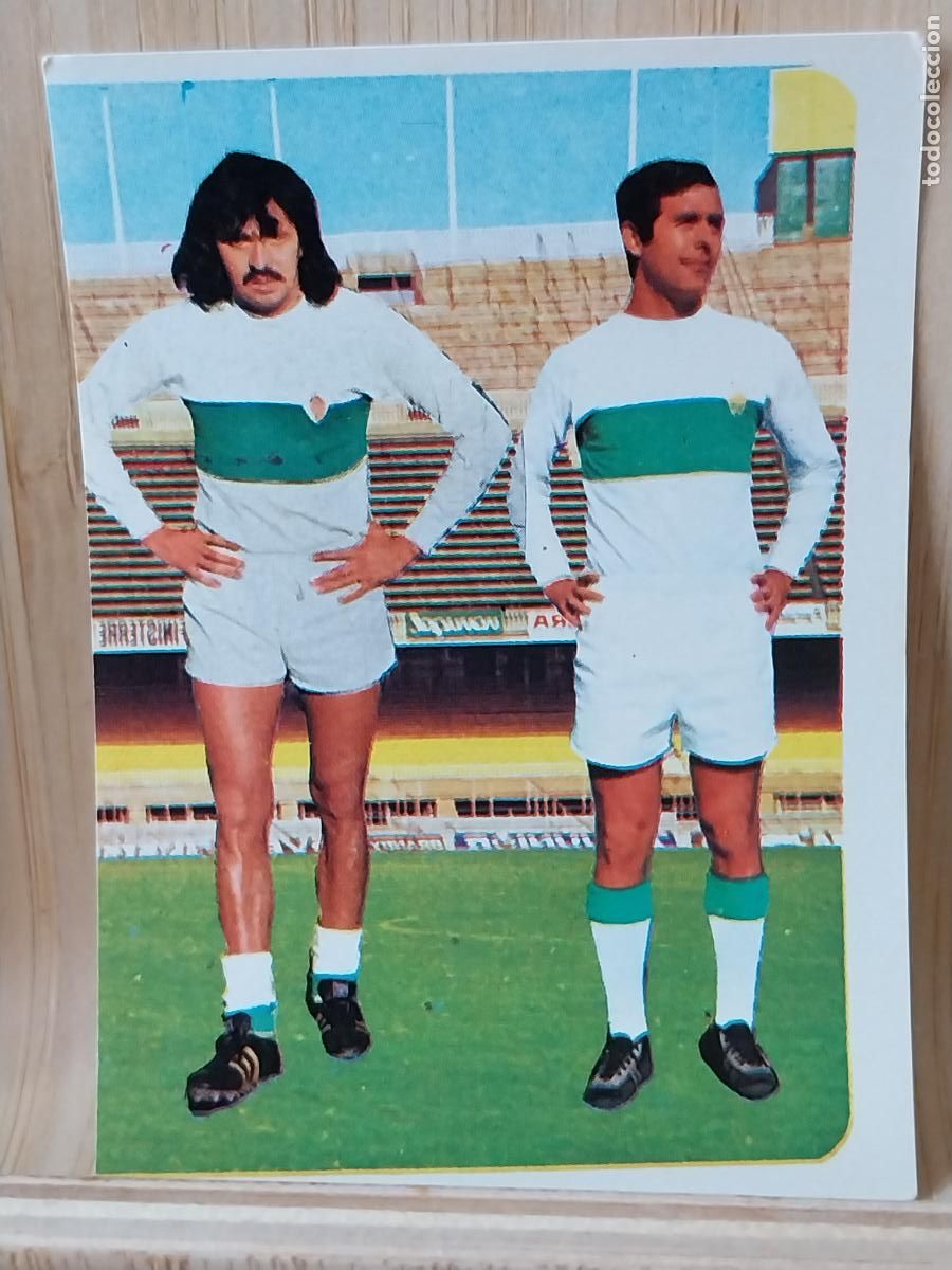 Cromos de F&uacute;tbol: J CANO - ESCOBAR ELCHE RUIROMER A&Ntilde;O 1975 75 76 CROMO 44 --*- SIN PEGAR NUNCA ROMERO