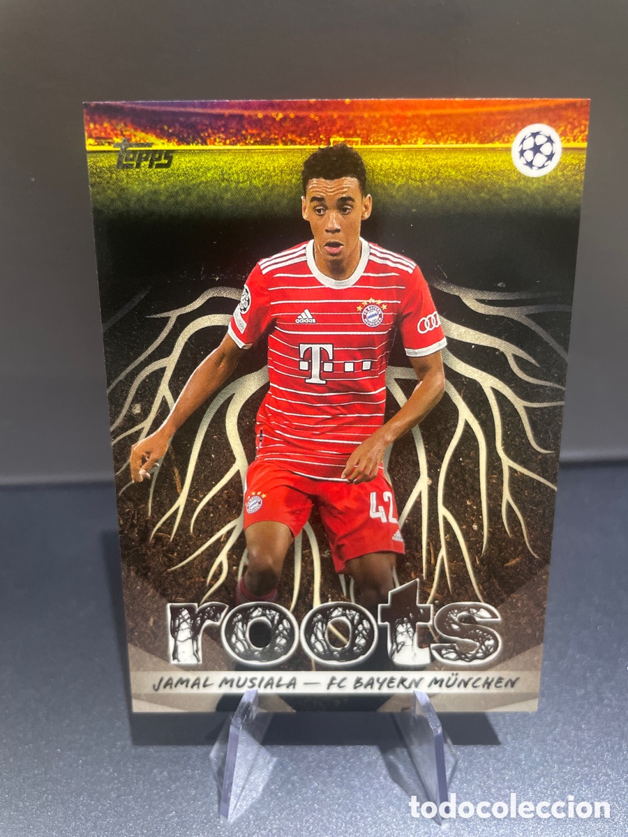 Football Stickers: Musiala RT-12 Roots Topps UCC Flagship 2025-26 Bayern Munich
