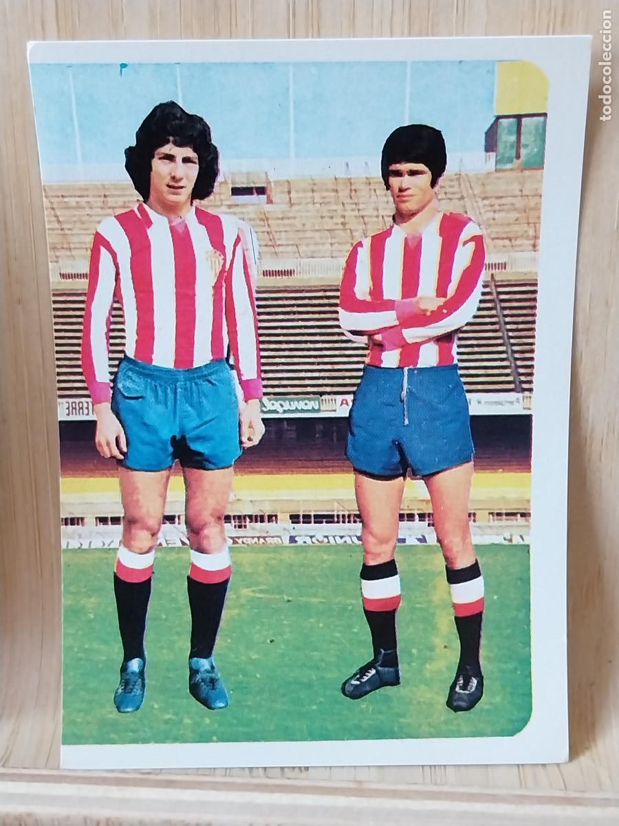 Cromos de F&uacute;tbol: CIRIACO - MEGIDO GIJON RUIROMER A&Ntilde;O 1975 75 76 CROMO 60 --**- SIN PEGAR NUNCA ROMERO