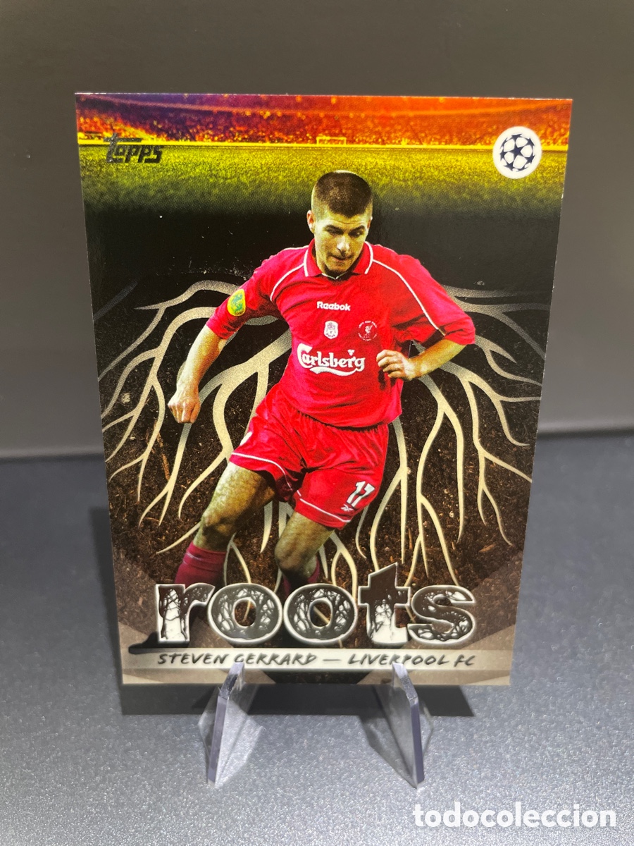 Football Stickers: Gerrard RT-14 Roots Topps UCC Flagship 2025-26 Liverpool