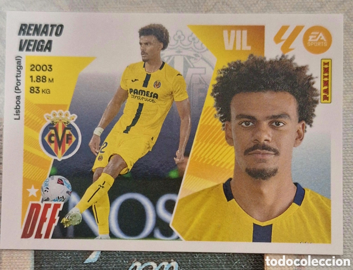 Cromos de F&uacute;tbol: Renato Veiga - FICHAJE 45 - LIGA ESTE 2025 2026
