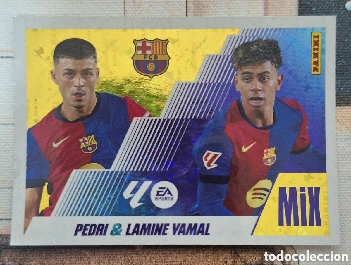 Cromos de F&uacute;tbol: PEDRI/LAMINE YAMAL - MIX - LIGA ESTE 2025 2026
