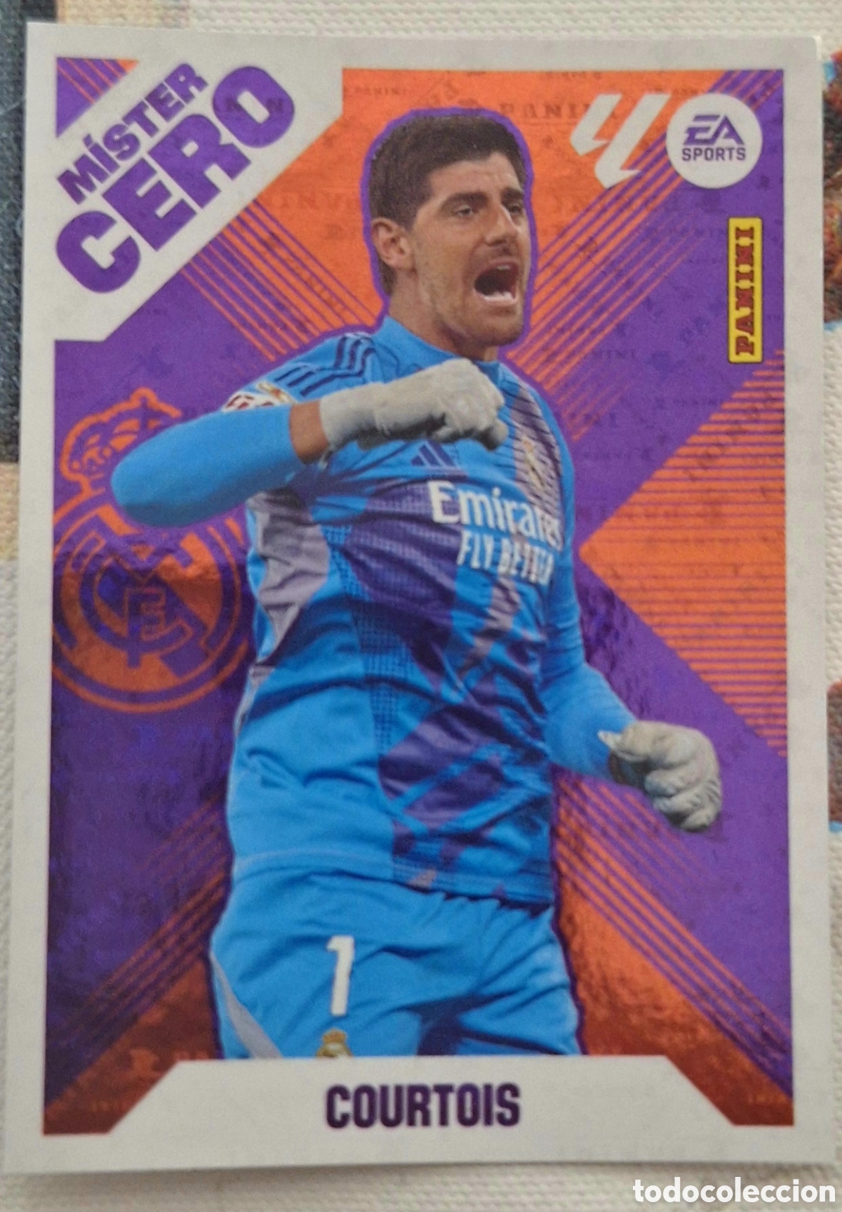 Cromos de F&uacute;tbol: COURTOIS - MISTER CERO - LIGA ESTE 2025 2026