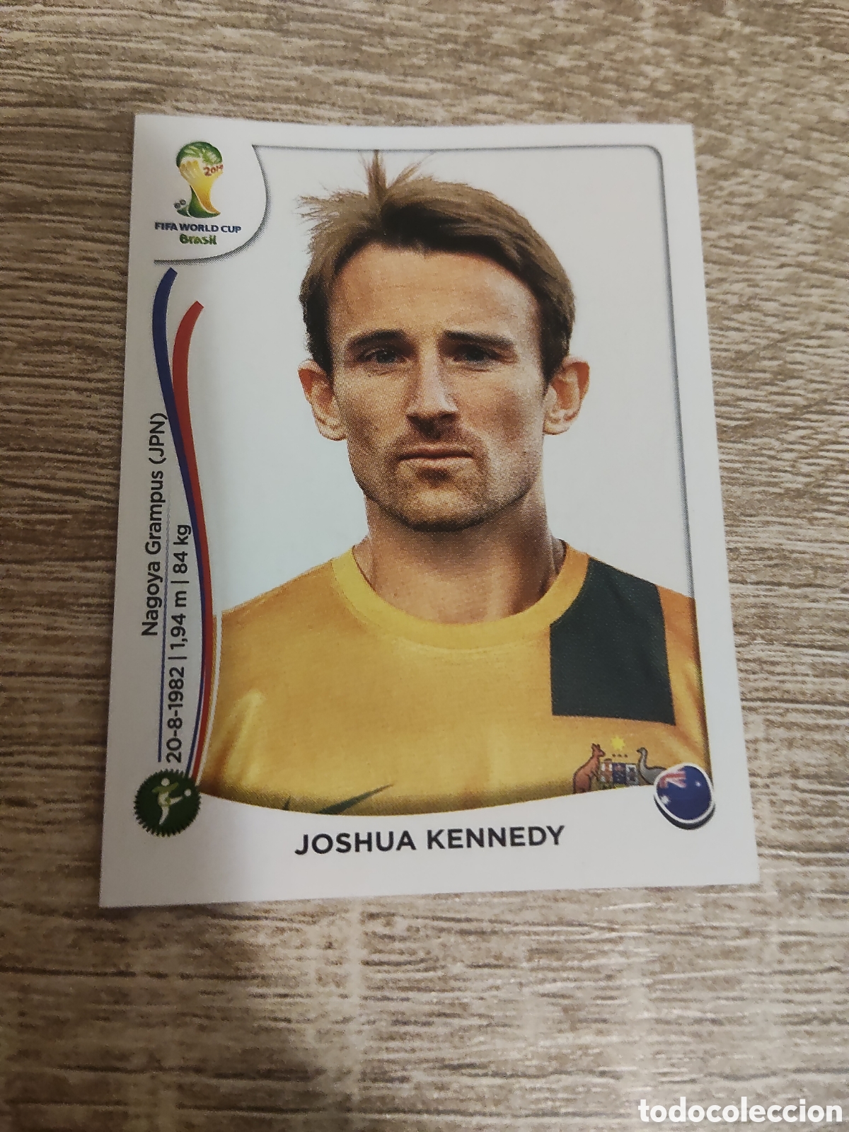 Cromos de F&uacute;tbol: Panini mundial Brasil 2014 183 Joshua Kennedy Australia
