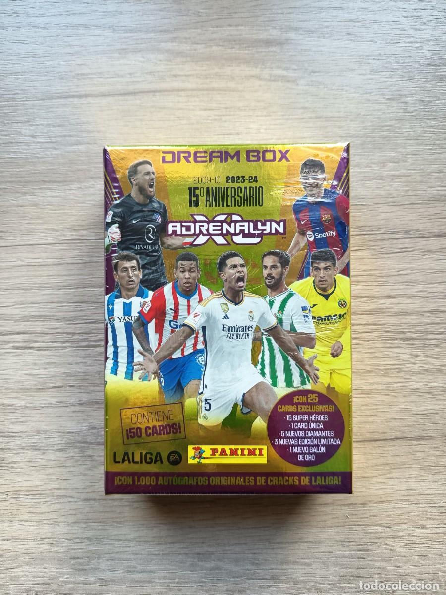 Cromos de F&uacute;tbol: Dream Box 15 Aniversario Adrenalyn 2023 2024 23 24 Lamine Yamal Balon Oro Card &Uacute;nica Messi Cristiano