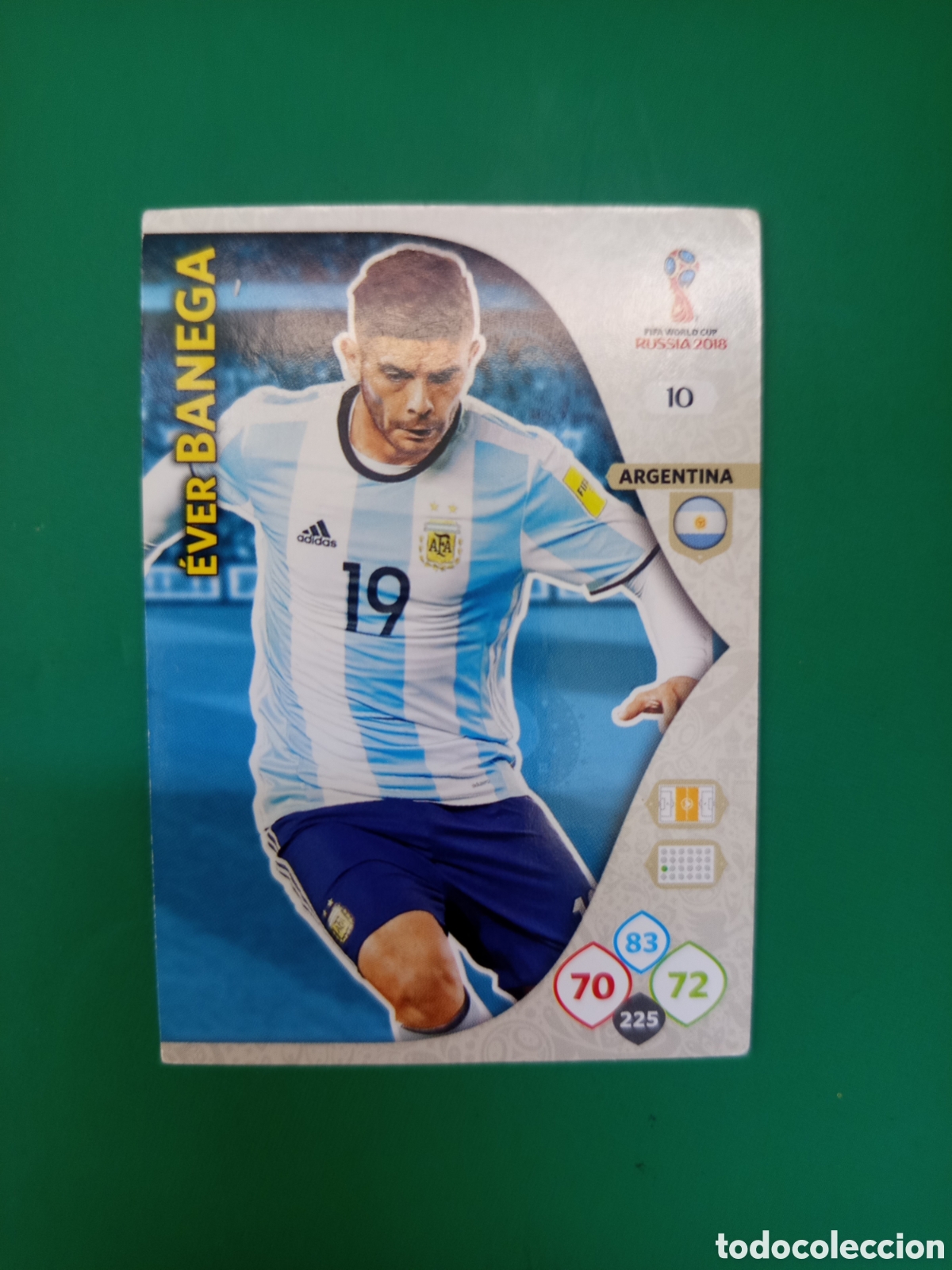 Cromos de F&uacute;tbol: ❇️ CROMO ⚽ CARD BANEGA ARGENTINA 10 MUNDIAL FIFA WORLD CUP RUSIA 2018 ADRENALYN XL PANINI ❇️