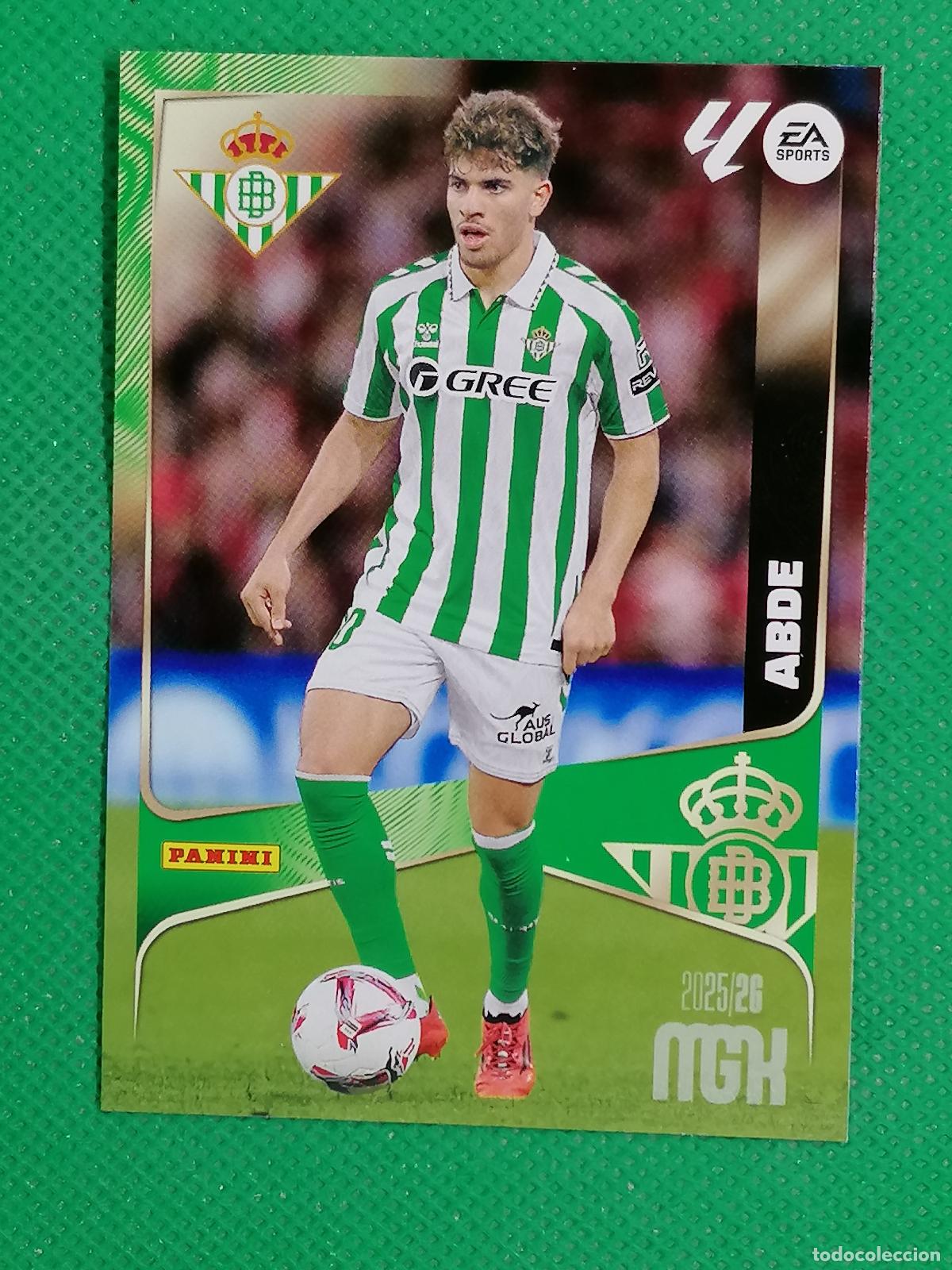 Cromos de F&uacute;tbol: 107 ABDE BETIS ⚽ MEGACRACKS LIGA 2025 2026 25 26 ⚽