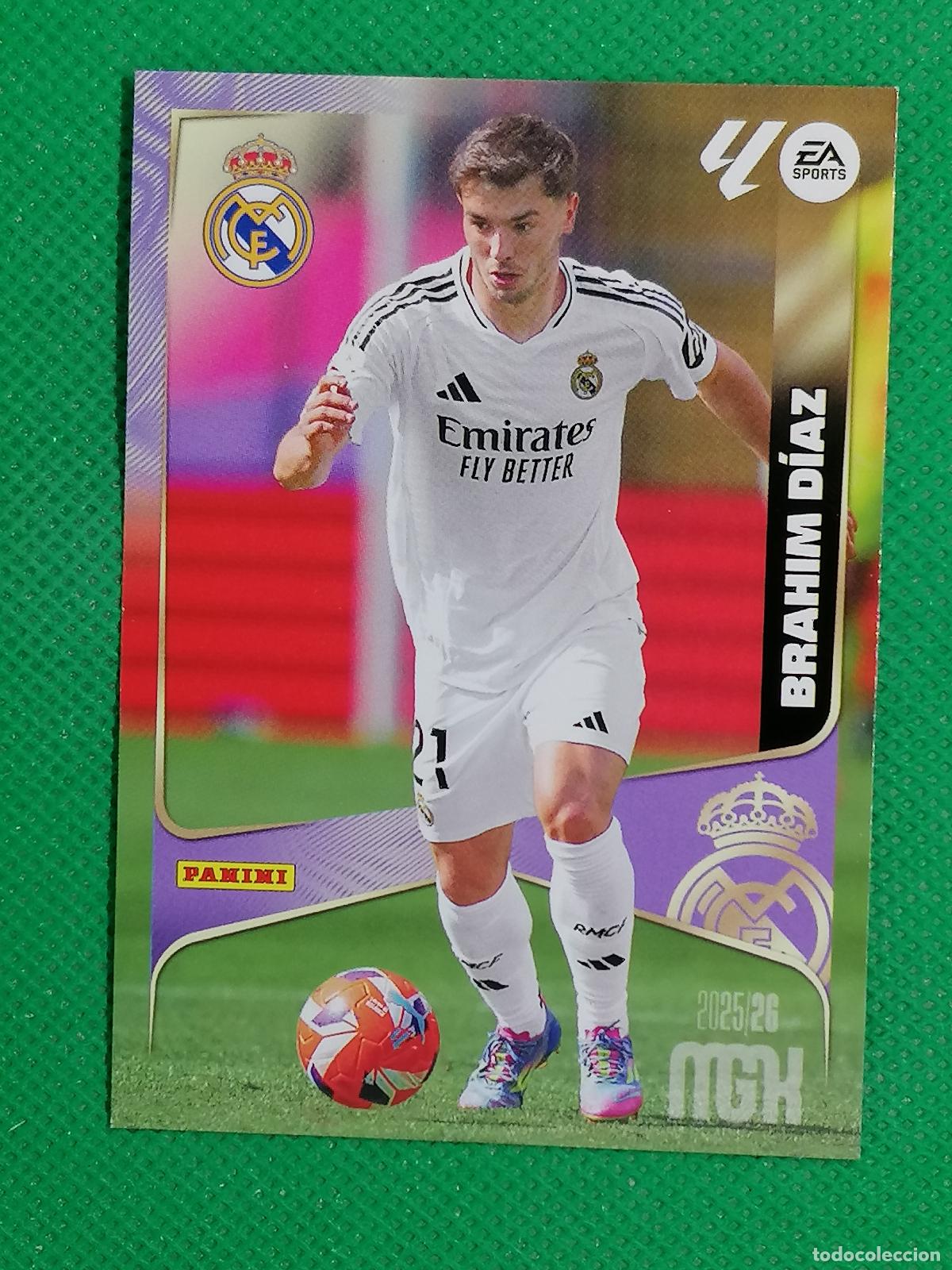 Cromos de F&uacute;tbol: 231 BRAHIM DIAZ REAL MADRID ⚽ MEGACRACKS LIGA 2025 2026 25 26 ⚽