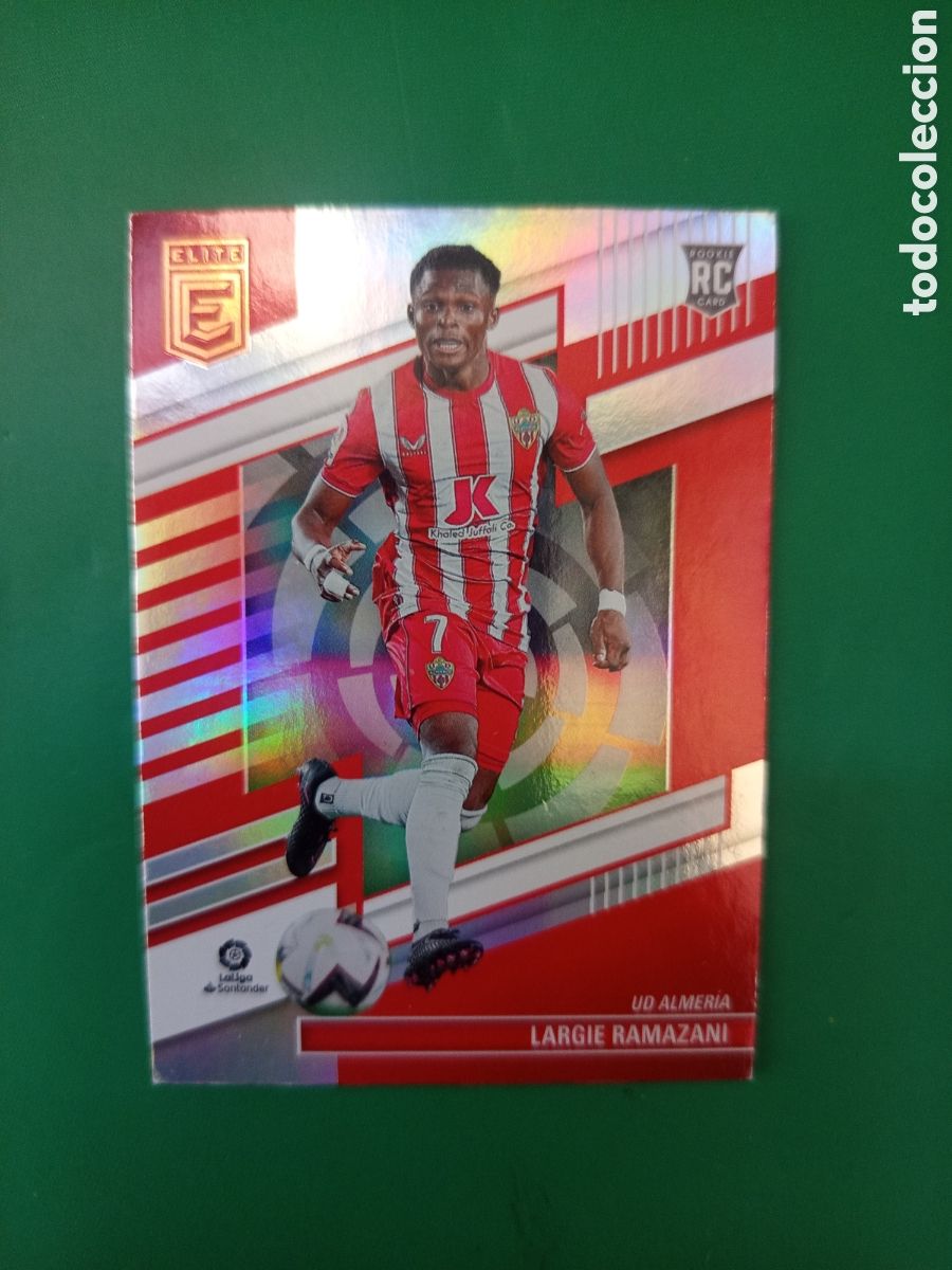 Cromos de F&uacute;tbol: ❇️ CROMO ⚽ CARD RAMAZANI ALMER&Iacute;A 3 22 23 2022 2023 ELITE RC ROOKIE CARD DONRUSS ❇️