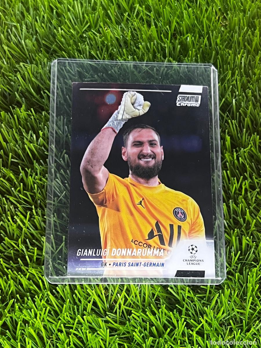 Figurine di Calcio: N&ordm; 50 Gianluigi Donnarumma Paris Saint-Germain Topps Stadium Chrome 21 22