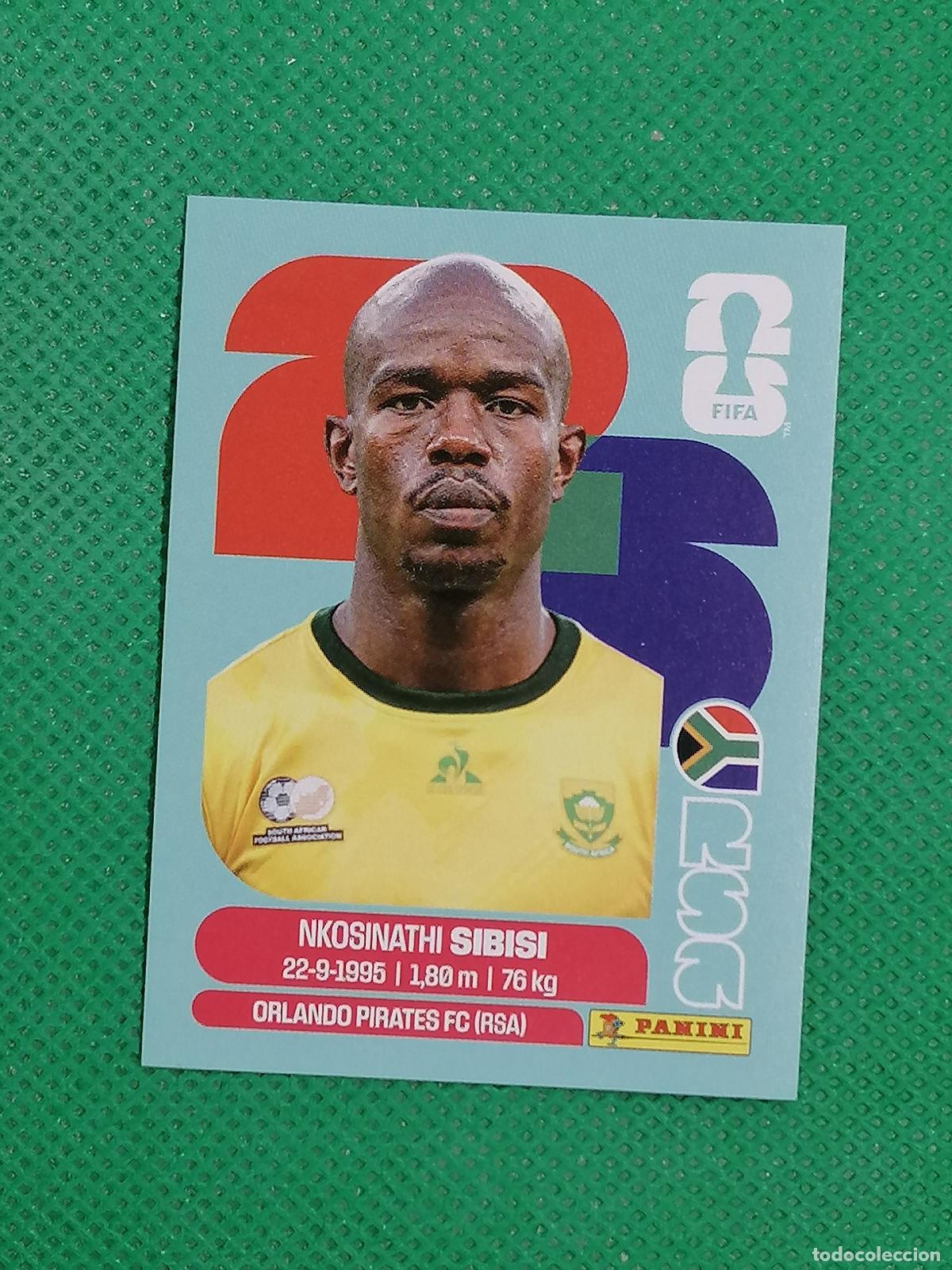 Cromos de F&uacute;tbol: RSA 10 RSA10 NKOSINATHI SIBISI SUDAFRICA ⚽ PANINI FIFA MUNDIAL WORLD CUP 26 2026 STICKER ⚽