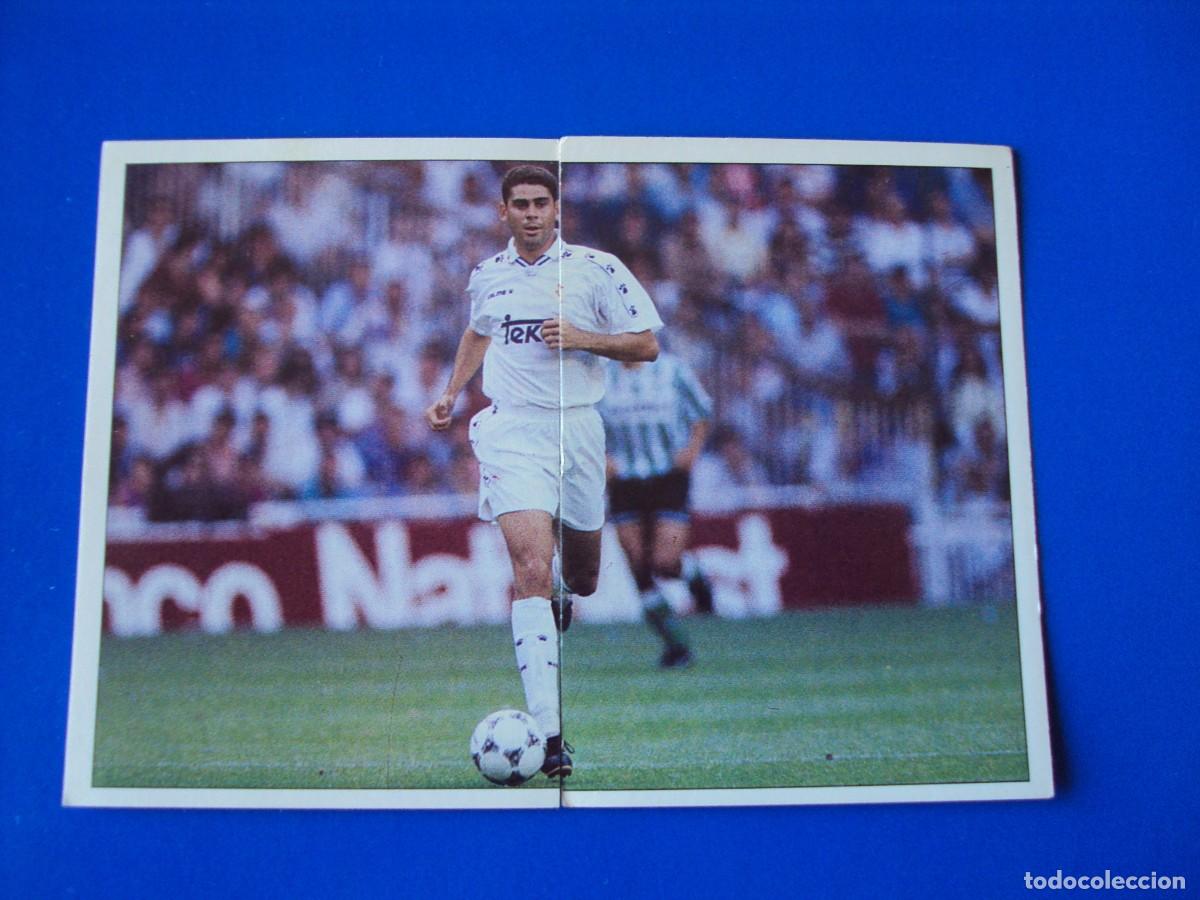 Cromos de F&uacute;tbol: CROMOS N&ordm; 191 192 HIERRO &Aacute;LBUM COLECCI&Oacute;N REAL MADRID 95 96 1995 1996 PANINI NUNCA PEGADO SIN PEGAR