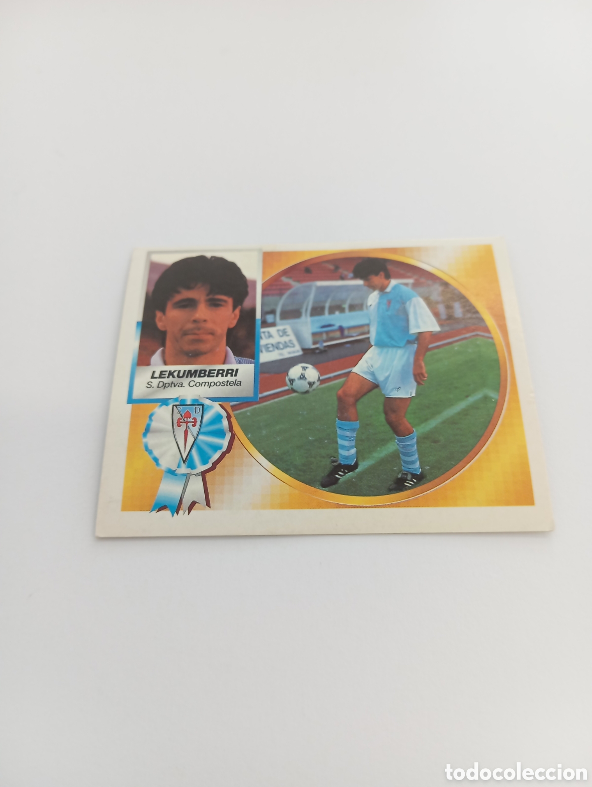Cromos de F&uacute;tbol: FICHAJE 2 BIS LEKUMBERRI Liga Este 1994 1995 NUEVO SIN PEGAR PANINI 94 95