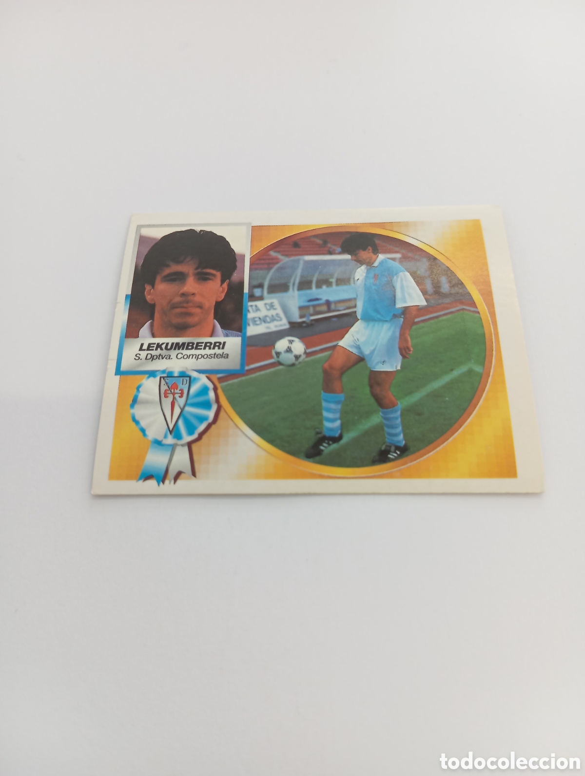 Cromos de F&uacute;tbol: FICHAJE 2 BIS LEKUMBERRI Liga Este 1994 1995 NUEVO SIN PEGAR PANINI 94 95