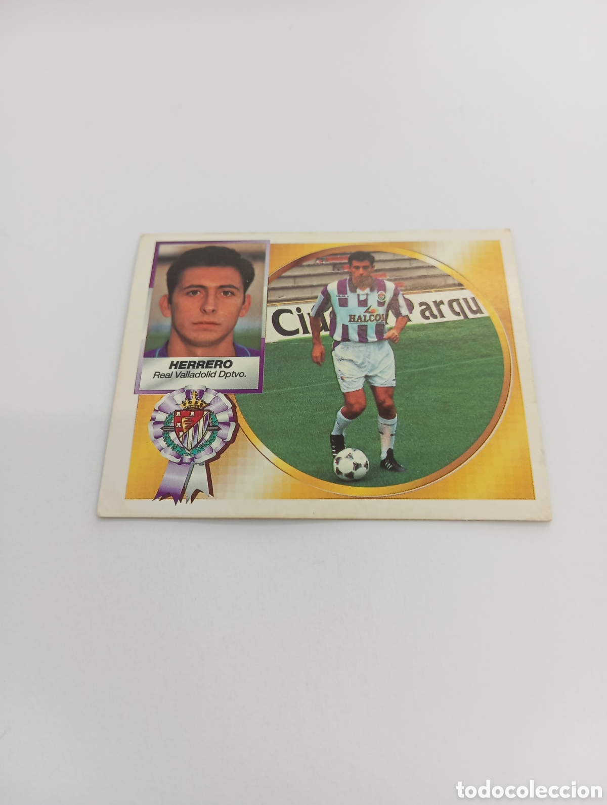 Cromos de F&uacute;tbol: FICHAJE 4 BIS HERRERO Liga Este 1994 1995 NUEVO SIN PEGAR PANINI 94 95