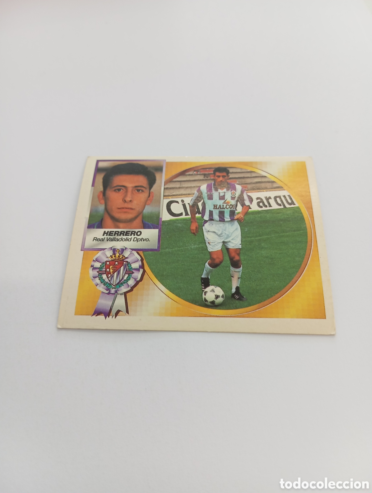 Cromos de F&uacute;tbol: FICHAJE 4 BIS HERRERO Liga Este 1994 1995 NUEVO SIN PEGAR PANINI 94 95