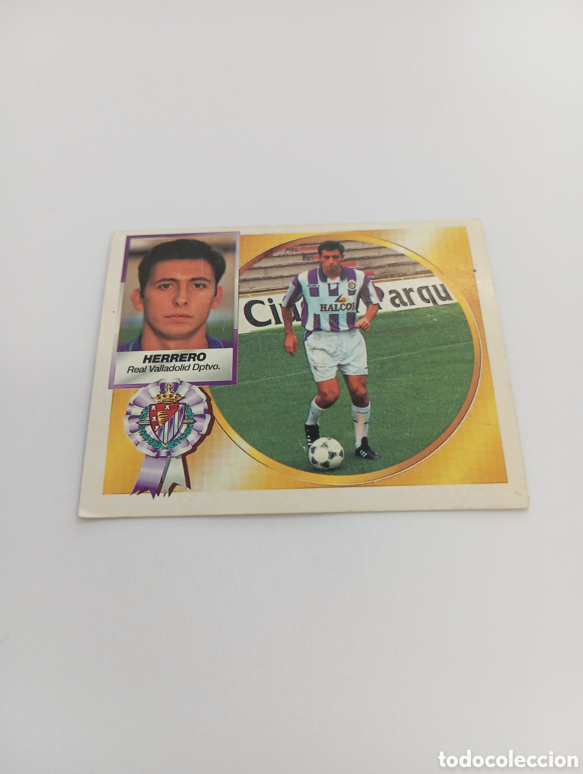 Cromos de F&uacute;tbol: FICHAJE 4 BIS HERRERO Liga Este 1994 1995 NUEVO SIN PEGAR PANINI 94 95