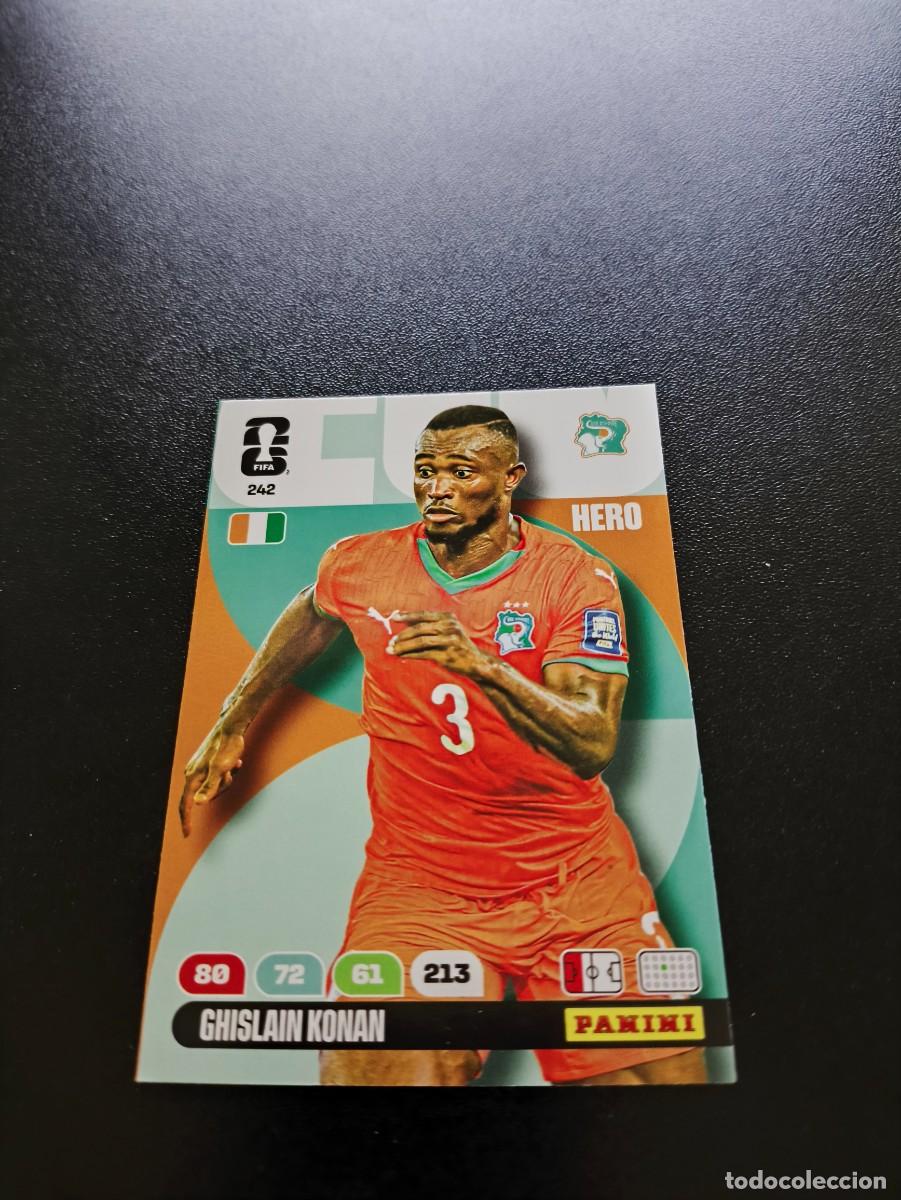 Cromos de F&uacute;tbol: 242 Ghislain Konan costa de marfil ADRENALYN MUNDIAL FIFA WORLD CUP 2026 PANINI NO LIGA