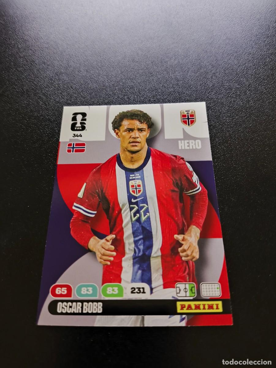 Cromos de F&uacute;tbol: 344 Oscar Bobb noruega ADRENALYN MUNDIAL FIFA WORLD CUP 2026 PANINI NO LIGA