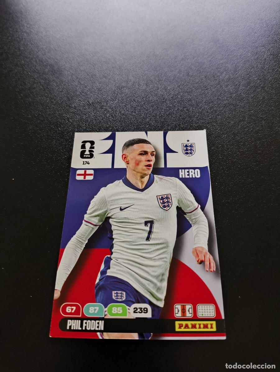Cromos de F&uacute;tbol: 174 Phil Foden Inglaterra ADRENALYN MUNDIAL FIFA WORLD CUP 2026 PANINI NO LIGA