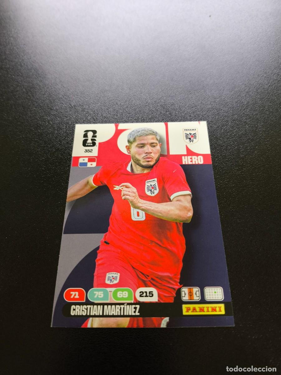 Cromos de F&uacute;tbol: 352 Cristian Mart&iacute;nez panama ADRENALYN MUNDIAL FIFA WORLD CUP 2026 PANINI NO LIGA