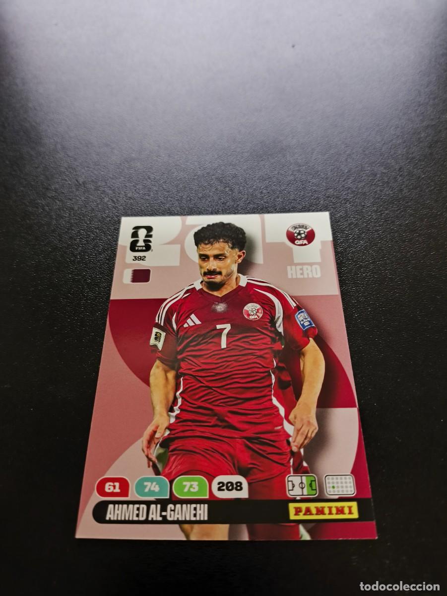 Cromos de F&uacute;tbol: 392 Ahmed Al-Ganehi qatar ADRENALYN MUNDIAL FIFA WORLD CUP 2026 PANINI NO LIGA