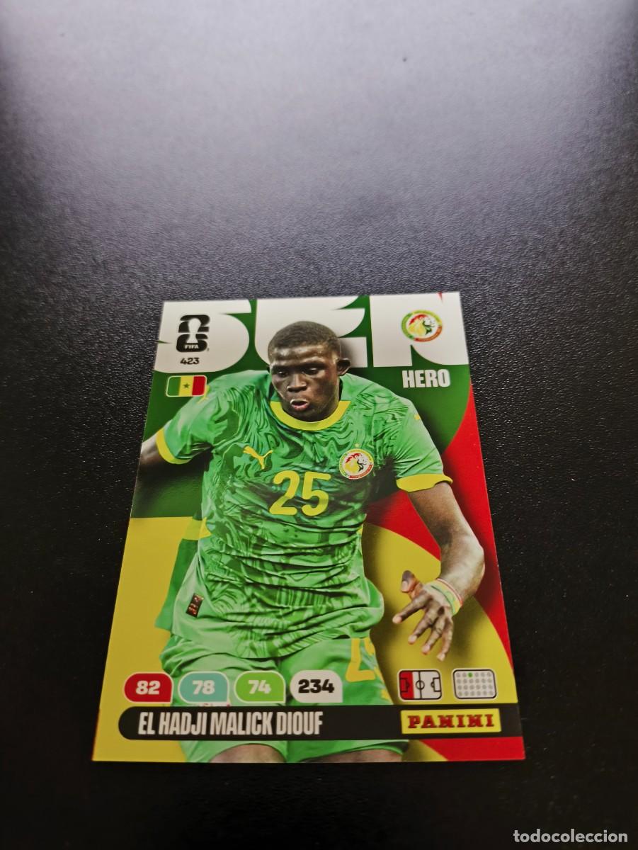 Cromos de F&uacute;tbol: 423 El Hadji Malick Diouf senegal ADRENALYN MUNDIAL FIFA WORLD CUP 2026 PANINI NO LIGA
