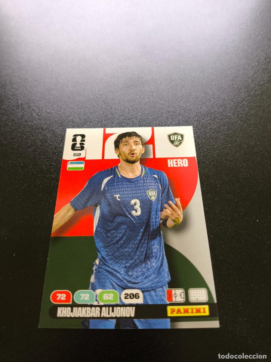 Cromos de F&uacute;tbol: 510 Khojiakbar Alijonov uzbekistan ADRENALYN MUNDIAL FIFA WORLD CUP 2026 PANINI NO LIGA