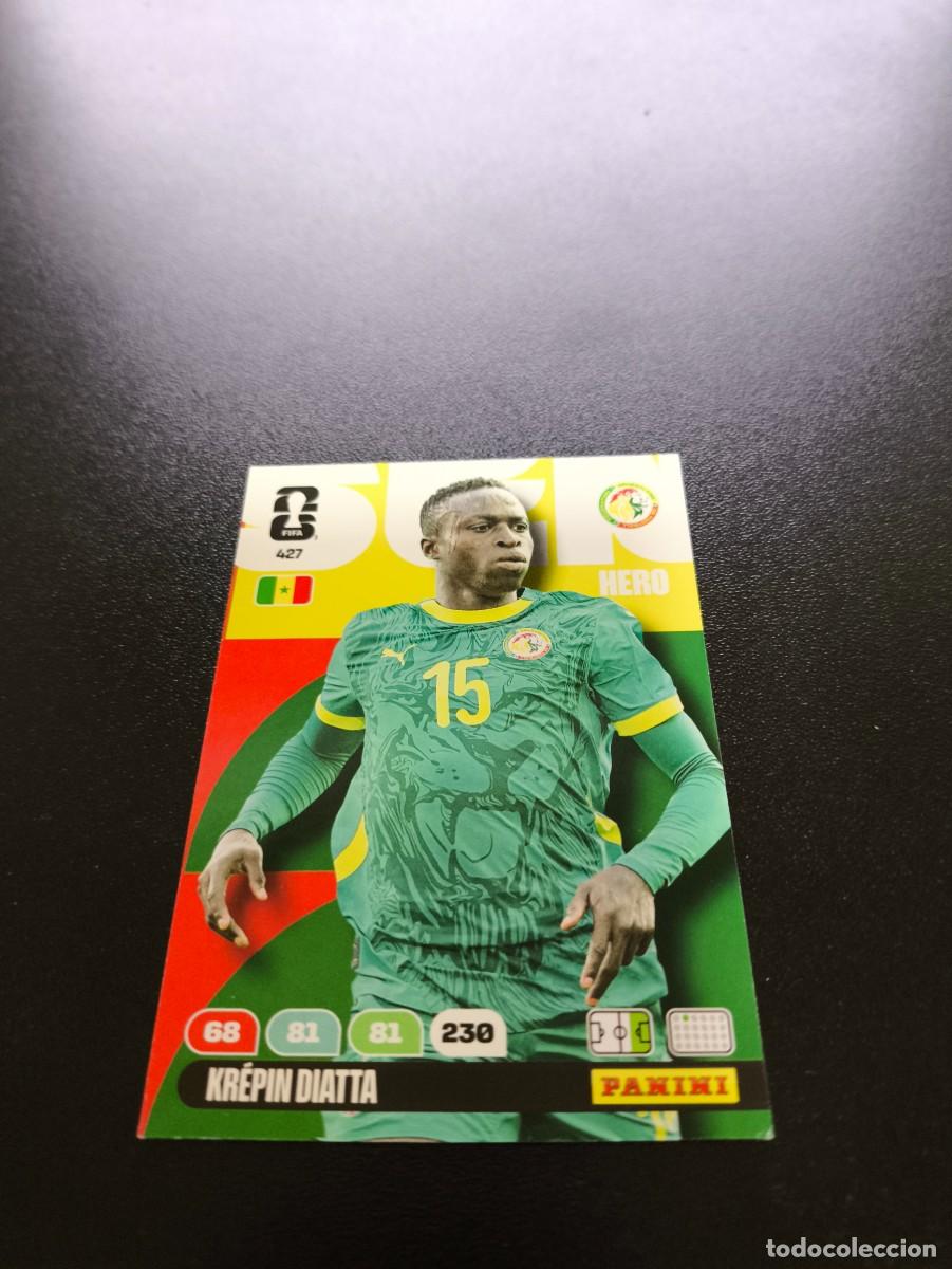 Cromos de F&uacute;tbol: 427 Kr&eacute;pin Diatta senegal ADRENALYN MUNDIAL FIFA WORLD CUP 2026 PANINI NO LIGA