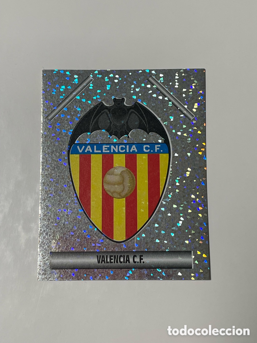 Cromos de F&uacute;tbol: Escudo Valencia Panini Equipos de Europa 1999 #V