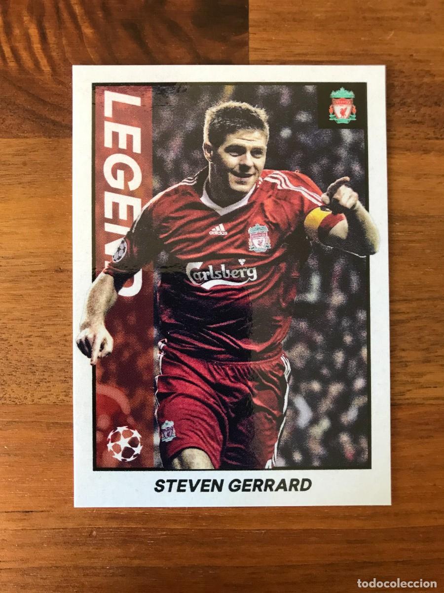 Cromos de F&uacute;tbol: STEVEN GERRARD - LIVERPOOL - LEGEND - TOPPS MERLIN HERITAGE 97 - 2022 22