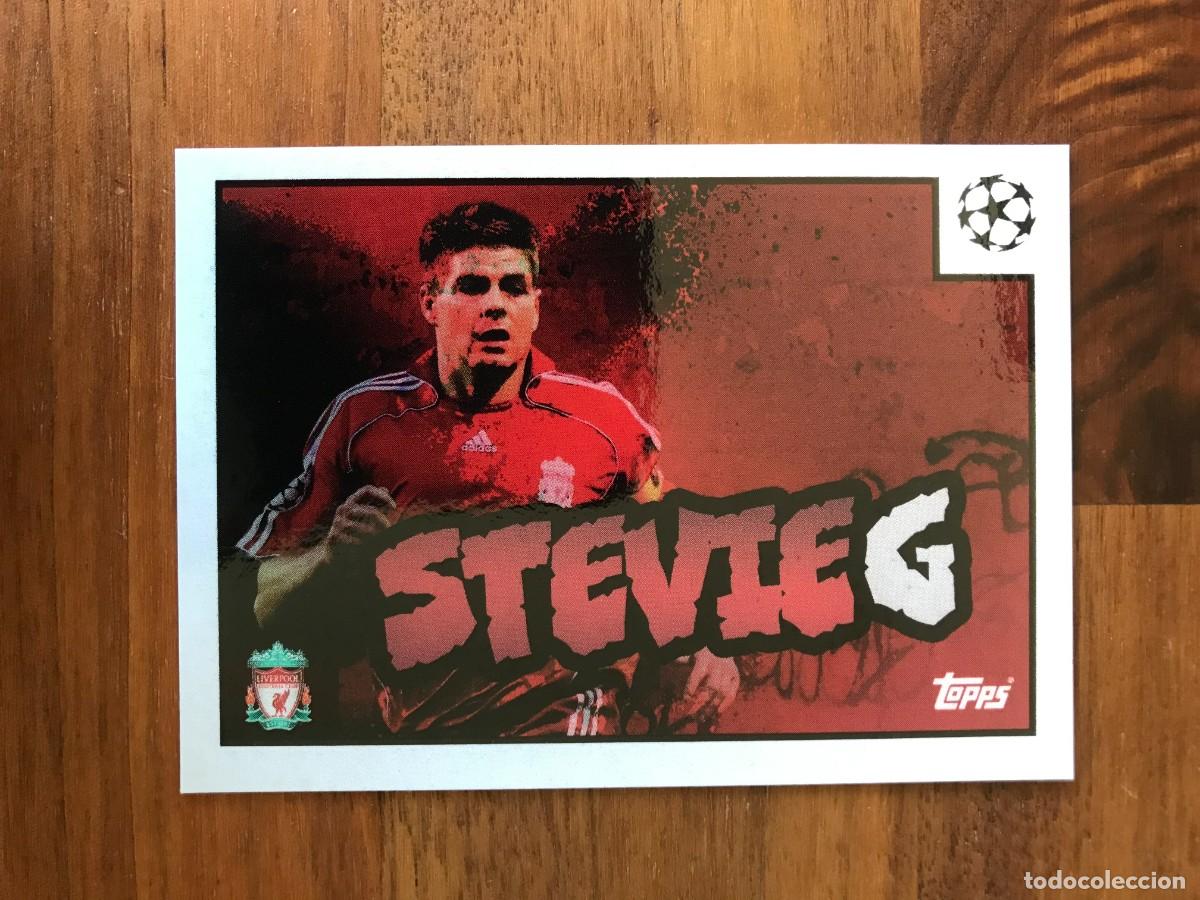 Cromos de F&uacute;tbol: STEVEN GERRARD - LIVERPOOL - STEVIEG - TOPPS MERLIN HERITAGE 97 - 2022 22