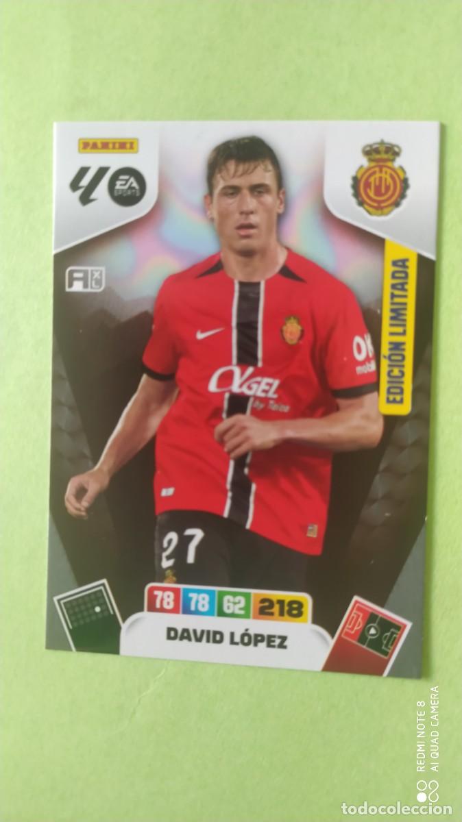 Cromos de F&uacute;tbol: MALLORCA DAVID LOPEZ EDICION LIMITADA ADRENALYN 2025 2026 -2025 26 -C2