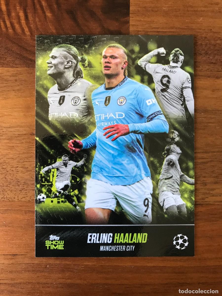 Cromos de F&uacute;tbol: ERLING HALAND - MANCHESTER CITY - TOPPS SHOW TIME - 2025 25