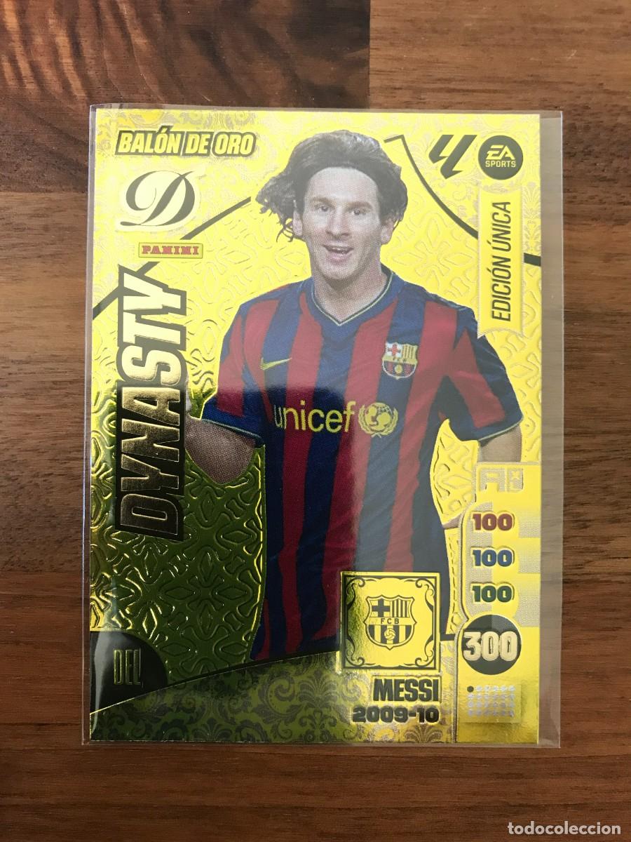 Cromos de F&uacute;tbol: MESSI - FC BARCELONA BAR&Ccedil;A - DINASTY 2009 2010 EDICION UNICA - PANINI ADRENALYN XL - 2024 2025 24 25