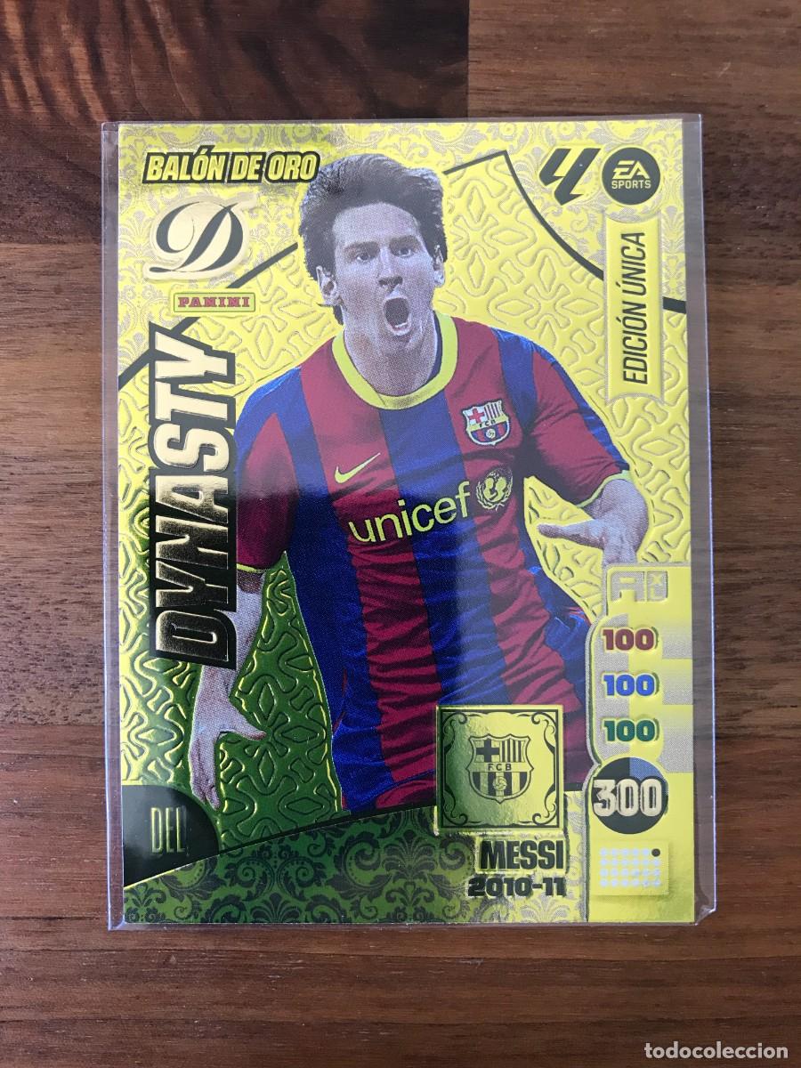 Cromos de F&uacute;tbol: MESSI - FC BARCELONA BAR&Ccedil;A - DINASTY 2010 2011 EDICION UNICA - PANINI ADRENALYN XL - 2024 2025 24 25