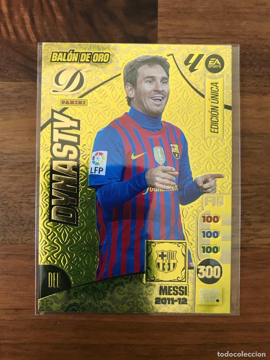 Cromos de F&uacute;tbol: MESSI - FC BARCELONA BAR&Ccedil;A - DINASTY 2011 2012 EDICION UNICA - PANINI ADRENALYN XL - 2024 2025 24 25