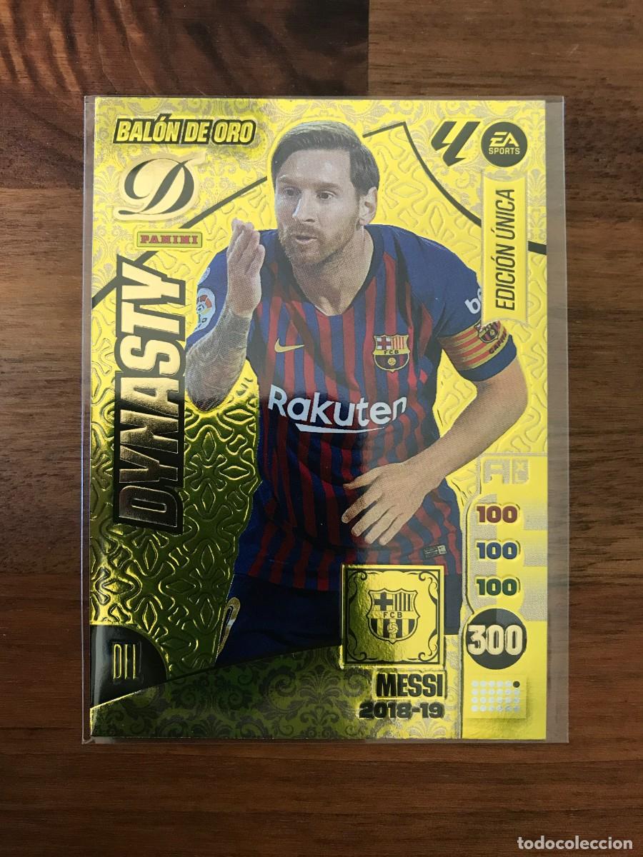Cromos de F&uacute;tbol: MESSI - FC BARCELONA BAR&Ccedil;A - DINASTY 2018 2019 EDICION UNICA - PANINI ADRENALYN XL - 2024 2025 24 25