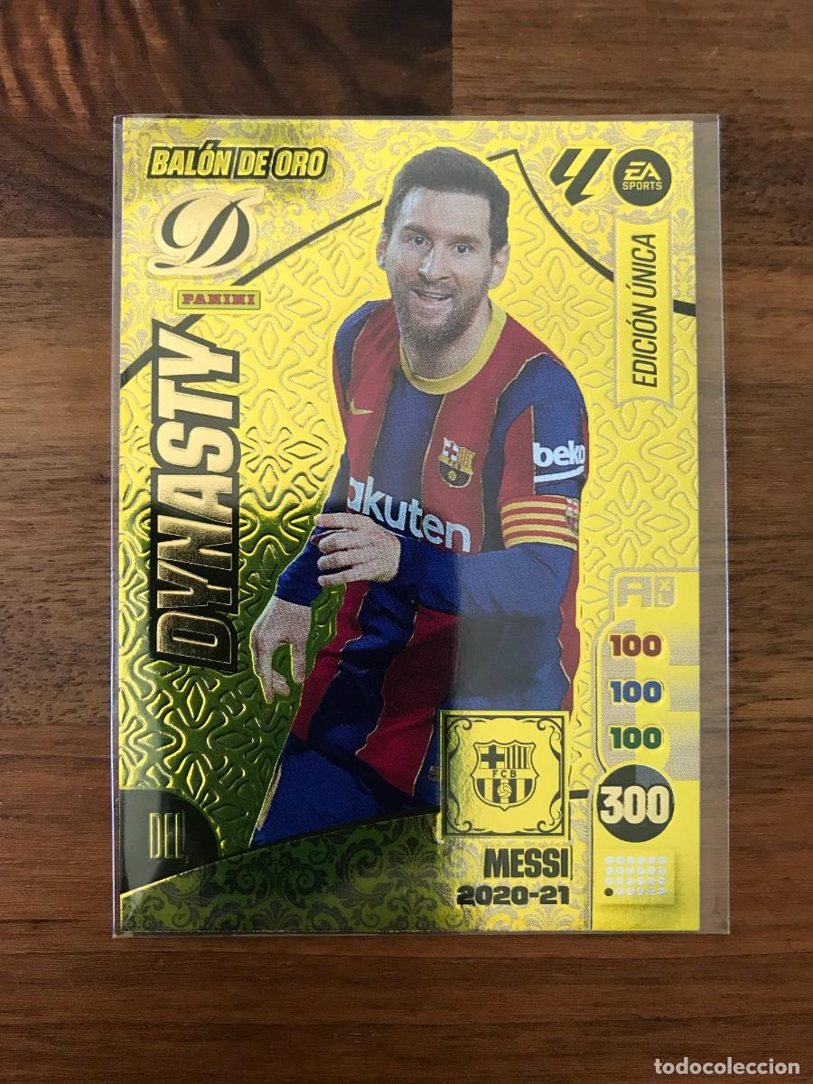 Cromos de F&uacute;tbol: MESSI - FC BARCELONA BAR&Ccedil;A - DINASTY 2020 2021 EDICION UNICA - PANINI ADRENALYN XL - 2024 2025 24 25