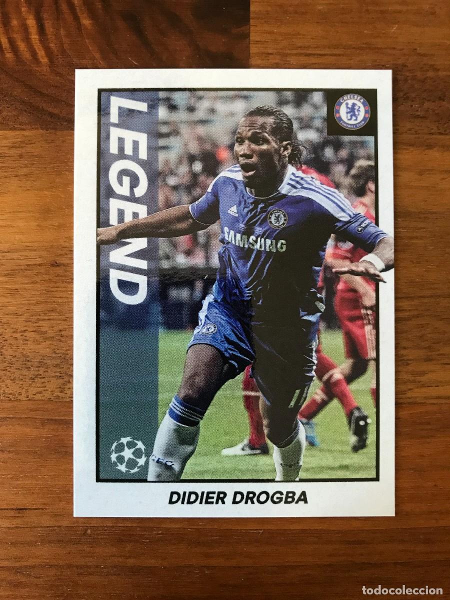 Cromos de F&uacute;tbol: DIDIER DROGBA - CHELSEA - LEGEND - TOPPS MERLIN HERITAGE 97 - 2022