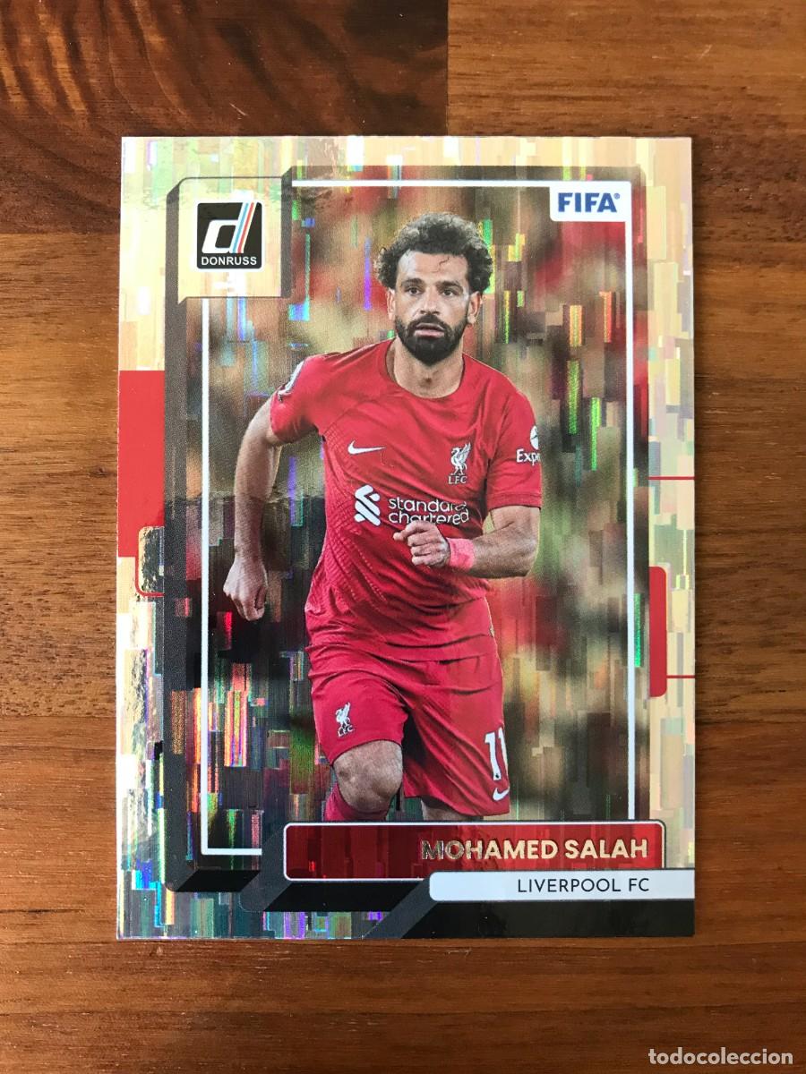 Cromos de F&uacute;tbol: MOHAMED SALAH - LIVERPOOL - SILVER - PANINI DONRUSS 2022 2023 22 23