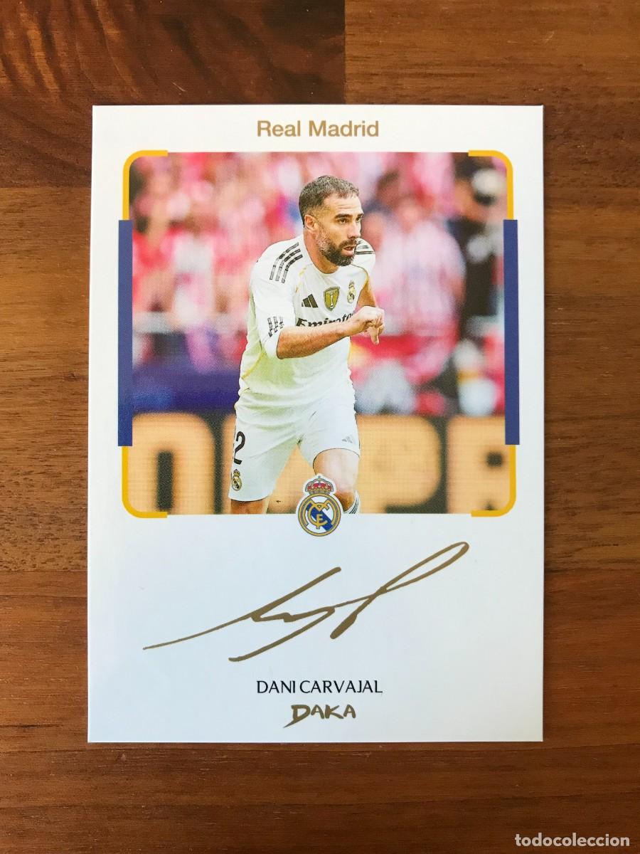 Cromos de F&uacute;tbol: DANI CARVAJAL - REAL MADRID - INSTANT CHEKI FIRMA IMPRESA - DAKA - 2025