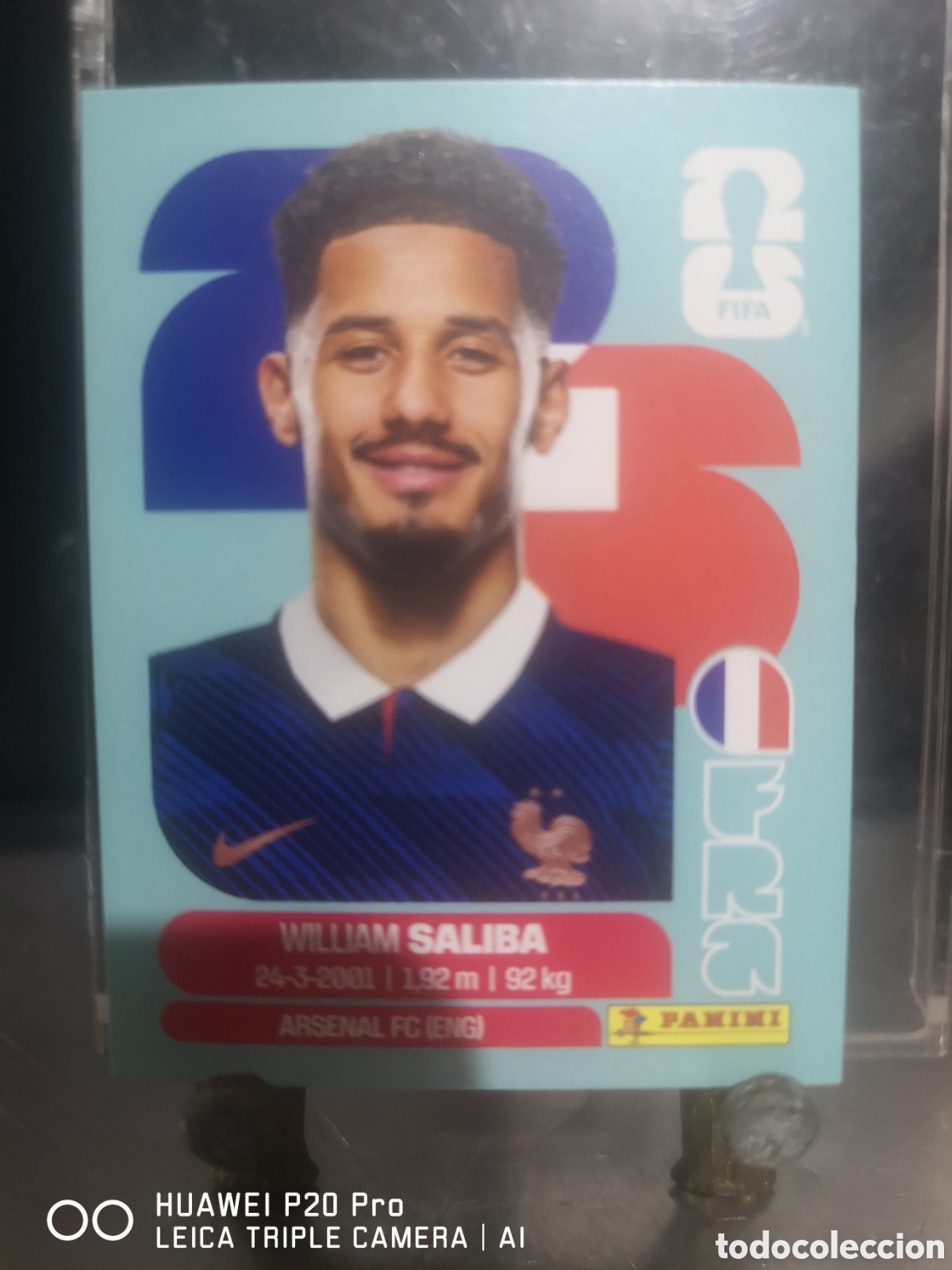 Cromos de F&uacute;tbol: FIFA WORLD CUP MUNDIAL 2026 SALIBA - FRA 4