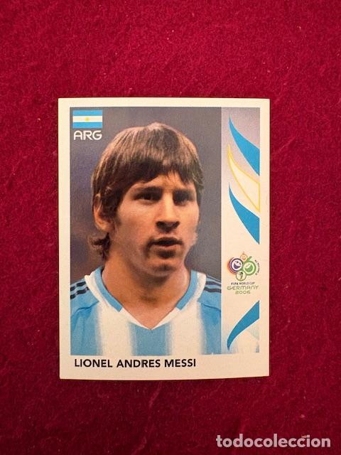 Cromos de F&uacute;tbol: PANINI MUNDIAL ALEMANIA 2006 - N&deg; 185 - LIONEL MESSI