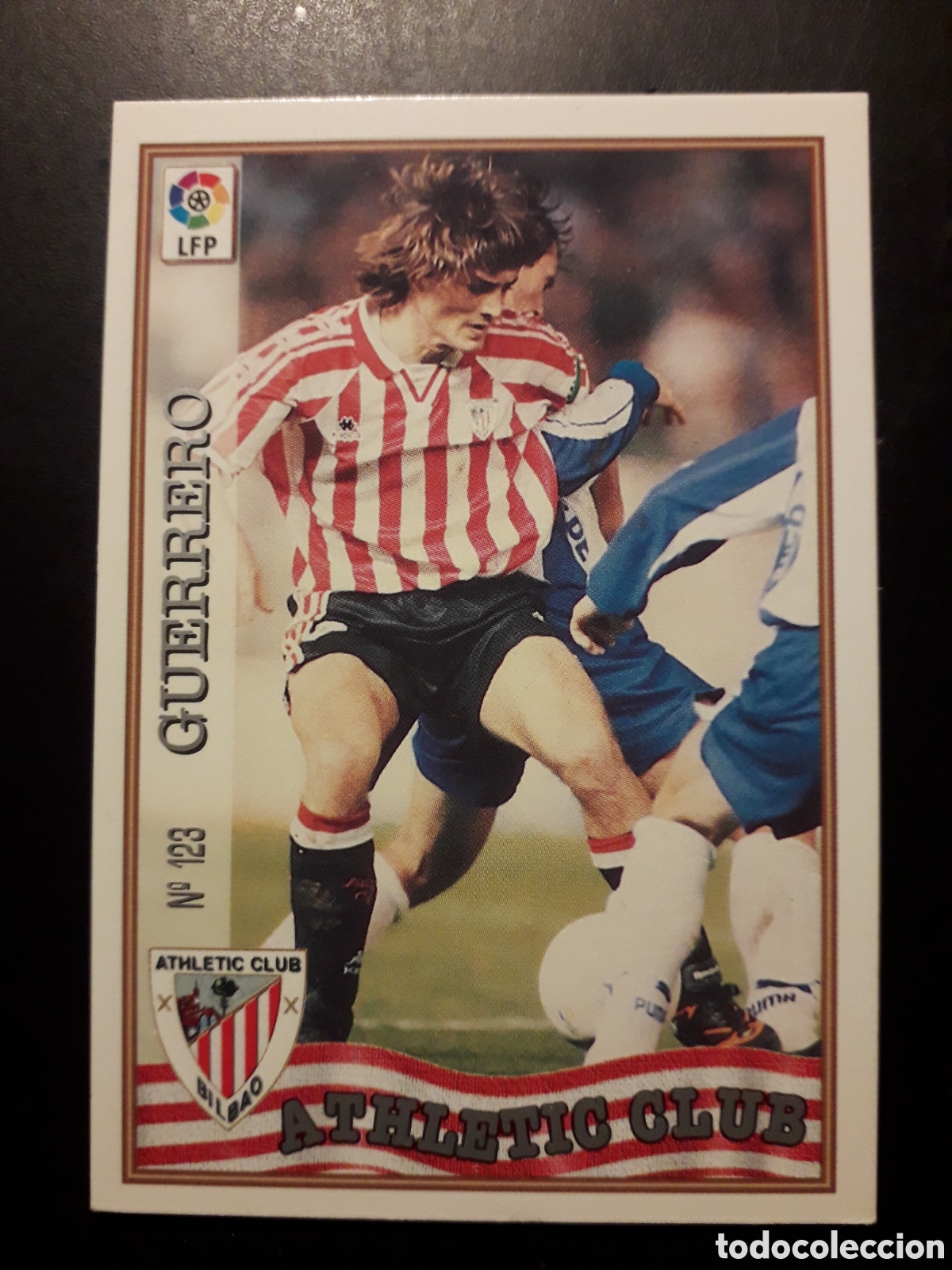 Cromos de F&uacute;tbol: GUERRERO ATHLETIC BILBAO N&deg; 123 LAS FICHAS DE LA LIGA 1997 1998 97 98 MUNDICROMO MC PEDIDO M&Iacute;NIMO 3&euro;