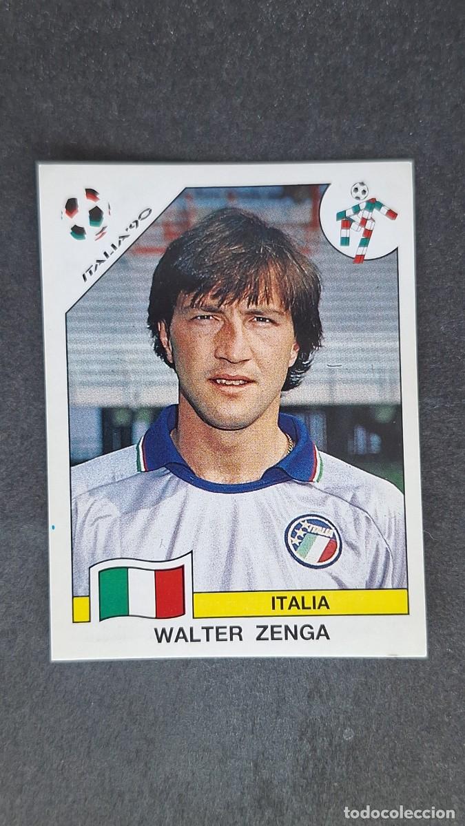 Cromos de F&uacute;tbol: L3 WALTER ZENGA SELECCION ITALIA 39 MUNDIAL ITALIA 90 1990 PANINI NUNCA PEGADO SIN PEGAR