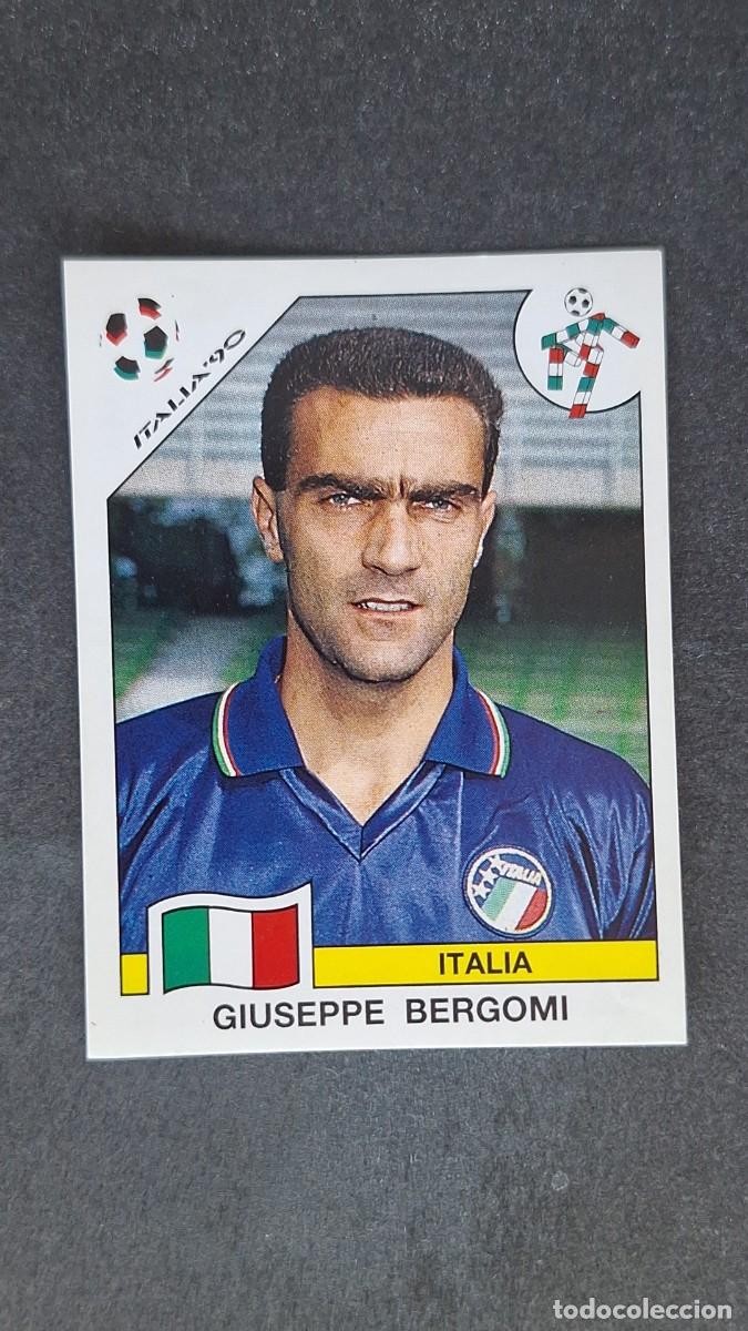 Cromos de F&uacute;tbol: L3 GIUSEPPE BERGOMI SELECCION ITALIA 42 MUNDIAL ITALIA 90 1990 PANINI NUNCA PEGADO SIN PEGAR