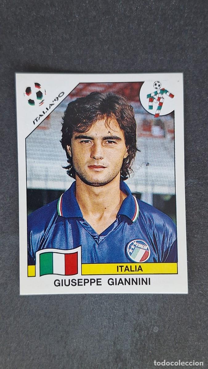 Cromos de F&uacute;tbol: L3 GUISEPPE GIANNINI SELECCION ITALIA 51 MUNDIAL ITALIA 90 1990 PANINI NUNCA PEGADO SIN PEGAR